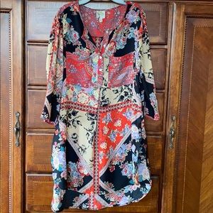 Anthropologie Fig & Flower tunic dress/top